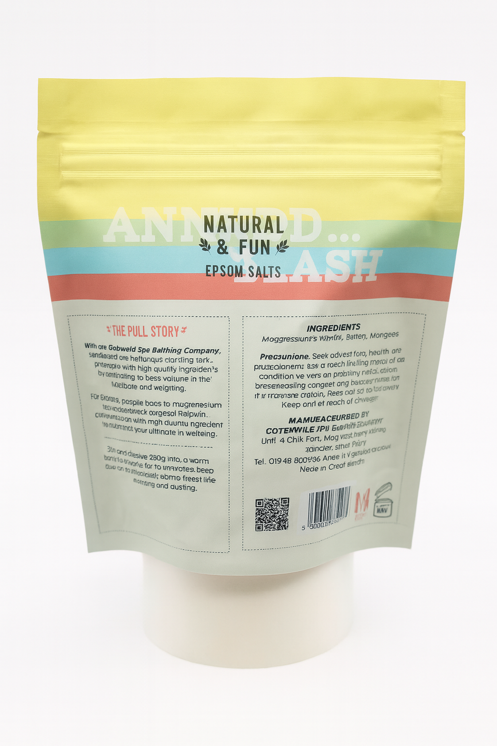 Naturligt & Roligt med Korn & Mango (Färgar badet Rött) Påse