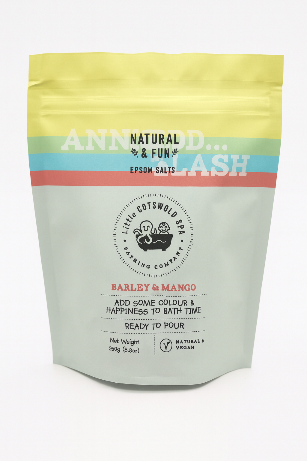 Naturligt & Roligt med Korn & Mango (Färgar badet Rött) Påse