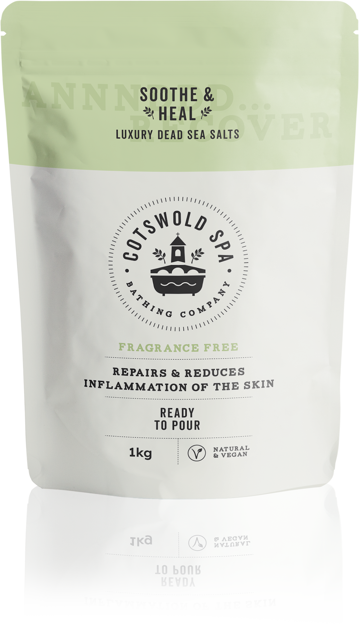 Lugna & Läk Lyxiga Döda Havet Salt Påse